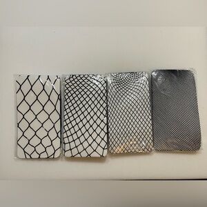 4 Pair Women’s Fishnet Stockings NEW